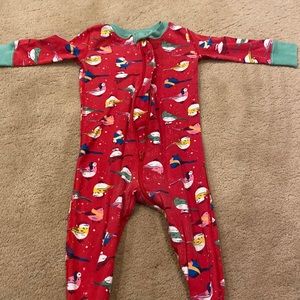 HA Zipup Footy PJs 12-18m